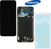 Original Samsung Galaxy A70 A705F  | OLED Display Schwarz | mit Rahmen