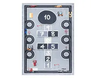 160x220 cm Detský kusový koberec Bambino 2279 Hopscotch grey