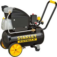 Stanley Compressor 251/10/24S FMXCM0062E - Vzduchový kompresor 10Bar - 24L - 240L/min - Integrovaná protiskluzová rukojeť - Černý