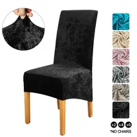 Stretch-Stuhl-Sitzbezug Samt-Stuhlbezug Stuhlbezug Au! ˇ