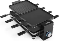 Princess Raclette-Grill Piano 8 1200 W Schwarz