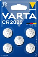 VARTA Lítiové knoflíkové články "Electronics" CR2025 Balenie 5 kusov