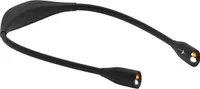 LED-Leseleuchte zum Umhängen um den Hals Leselampe mit Akku (6 Std Laufzeit) dimmbar 2W / 2 biegsame Arme 3 Farbtemperaturen einstellbar Halsleselampe