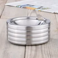 Edelstahl Aschenbecher Klapp-Sturm-Gluttöter