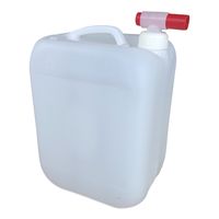 10 Stück 10 Liter Wasserkanister Leerbehälter mit Deckel aus Plastik 