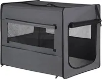 EUGAD Hundebox faltbar Hundetransportbox Auto für sehr große Vierbeiner Grau XXXL (103x79x71cm) 0341GL