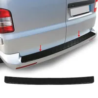 Stoßstangenschutz hinten passend für VW T4 TRANSPORTER MULTIVAN CARAVELLE  |1996-2003 Edelstahl matt Ladekantenschutz
