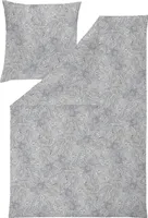 Estella Interlock Jersey Bettwäsche 6171-820 Silber Paisley 135x200
