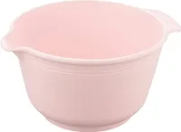 Dr. Oetker miešacia misa 3 l, miešacia misa zo série "Moderné pečenie - retro dizajn", misa z nárazuvzdorného plastu (farba: pastelová ružová) - vhodná do umývačky riadu
