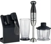 Gorenje HBC807QB 0,5 L Trzepaczka ręczna 800 W Czarny, Stal nierdzewna Gorenje Kolor produktu: Czarny, Stal nierdzewna, Typ: Trzepaczka ręczna, Zasilanie: Prąd zmienny, Moc: 800 W, Pojemność misy: 0,5 L, Funkcja przycisku: Tak