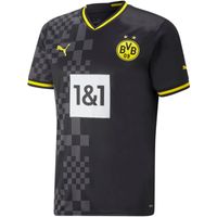 PUMA Borussia Dortmund BVB Auswärtstrikot 2022/23 puma black-asphalt 3XL