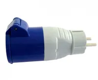 CEE-Kupplung/Schuko-Stecker