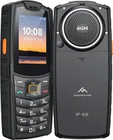 AGM M6 Rugged Mobile Phone 4G Dual SIM 2.4" Schwarz Wasserdicht IP68