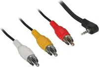 Adapterkabel; Composite Audio Video zu 3,5 mm, 1.5 m