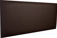 Polsterpaneel Wandkissen Wandpolster Bettkopfteil Wandpaneel Schlafzimmer | 60 x 30 cm | Braun