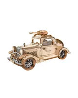 Retro Auto 3D Puzzle, RoLife, Drevo, 164 dielikov