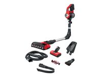 Bosch BBS711ANM Stabstaubsauger/Elektrischer Besen Beutellos 0,3 l Schwarz  Rot  Edelstahl