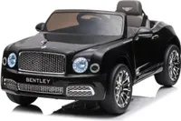 Kinder Elektroauto 12V - Bentley Mulsanne - 3 bis 6 Jahre - EVA-Räder - Schwarz