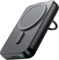 Joyroom JR-W050 MagSafe 10000mAh Induktions-Powerbank mit Stnder, 20W + USB-C Kabel, schwarz