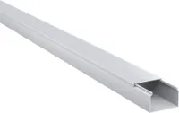 Kabelkanal aus hochwertigem PVC weiß Kabelleiste 2m - 1 Stück - 25x16mm