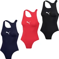 PUMA SWIM WOMEN RACERBACK SWIMSUIT czarny L