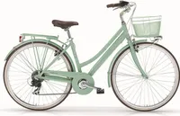 MBM Trekkingbike New Boulevard Woman 28 inkl. Korb Mint - Rahmenhöhe: 46 cm