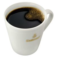 Dallmayr Kaffeebecher mit goldenem Aufdruck, Kaffeetasse, Tee Tasse, Kaffee Becher, Weiß, 275 ml