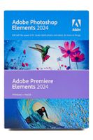 Adobe Photoshop Elements 2024 & Premiere Elements 2024 Win, Mac Englisch