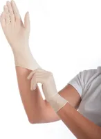 HYGOSTAR unisex Einmalhandschuhe GRIP weiß Größe L 100 St.
