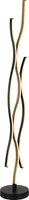 Globo Lighting Stehleuchte Metall schwarz matt, LED
