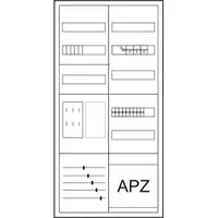 Eaton Zähler-Komplettschrank für eHZ, Bestückungsvariante C 300863
