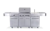 G21 Plynový gril G21 Arizona, BBQ kuchyně Premium Line 6 hořáků +  redukční ventil G21-6390330