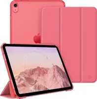 Fintie Hülle für iPad 11. Generation 2025 11 Zoll (A16), iPad 10. Generation 10.9 Zoll 2022 - Ultradünn Schutzhülle mit transparenter Rückseite Abdeckung Case Cover, Auto Schlaf/Wach, Pink
