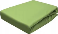 Prostěradlo JERSEY s gumou 160x210 hráškově zelené
