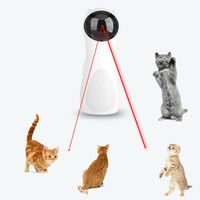 Elektrische automatische Haustier Katze Laser Spielzeug interaktive necken Kätzchen LED-Laser