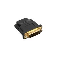 InLine® HDMI-DVI Adapter, HDMI BU auf DVI ST, vergoldete Kontakte, 4K2K kompati.