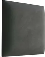 Muralo Polsterpaneel WANDKISSEN Wandpolster Bettkopfteil Wandpaneel Magic Velvet Graphit 40 cm x 40 cm