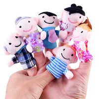 Fingerpuppen Familie 6Stück ZA3970