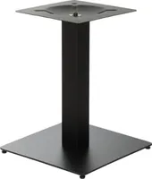 Tischgestell aus Metall SH-5002-5/L, für Büro, Hotel, Restaurant, Maße 45x45x57,5 cm, Schwarz