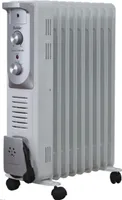 Fakir OR-09 Ölradiator 9 Heizrippen 3 Leistungsstufen Einstellbarer Thermostat