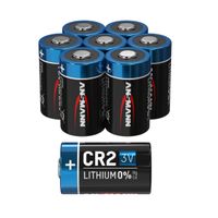 8x ANSMANN CR2 Lithium Batterie 3V - Hochleistungsbatterie (8 Stück)