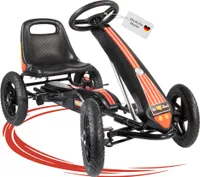 Go Kart für Kinder von 5 bis 9 Jahren mit Luftreifen, Kinderfahrzeug