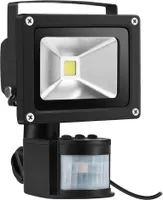 Greenmigo 10W LED Flutlicht Fluter Strahler Warmweiss mit PIR Bewegungsmelder