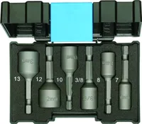 GEDORE 666-006 Bit-Box Steckschlüssel Maschinenaufnahme 6-teilig, 2993244
