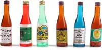 Puppenhaus 1zu12 Wein Miniaturen Flaschen (1 Set beinhaltet 6 Flaschen)