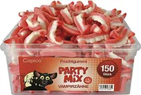 Capico Fruchtgummi Party Mix Vampierzähne Halal geeignet 1050g