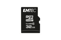 EMTEC microSD Card  32GB SDHC CL.10 Classic + Adapter