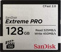 SanDisk Extreme PRO CFast 2.0 Speicherkarte – 128 GB