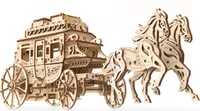 UGEARS Modellbausatz Postkutsche