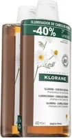 Klorane Blond Highlights Shampoo Shampoo für blondes Haar 2 x 400 ml